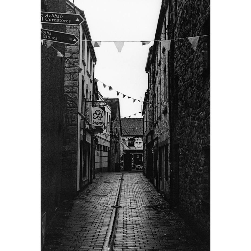Alleyway in Ennis, Co. Clare Ireland